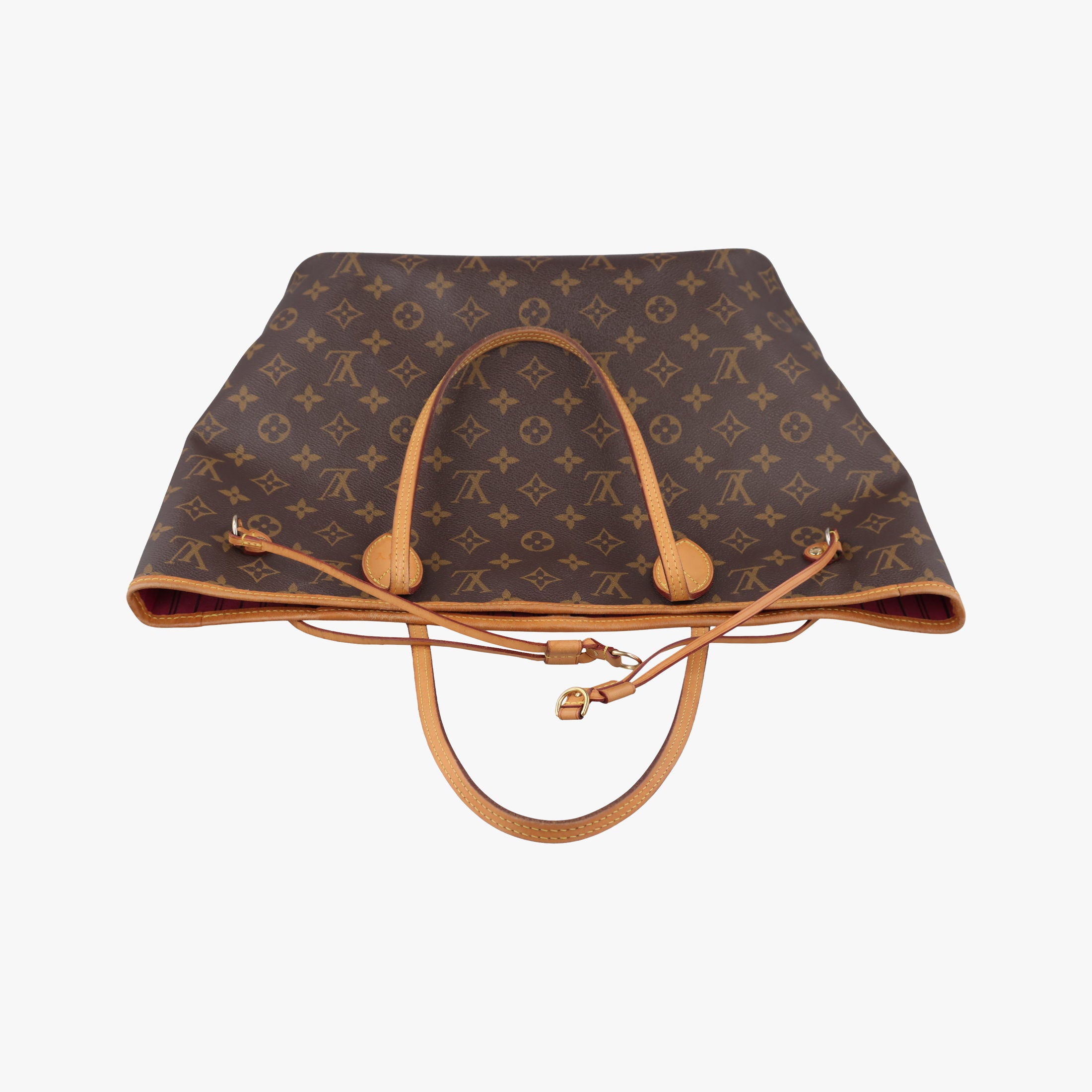 Pre-owned Louis Vuitton NEVERFULL GM Brown Monogram Canvas M40156 shoulderbag | stylenewstar