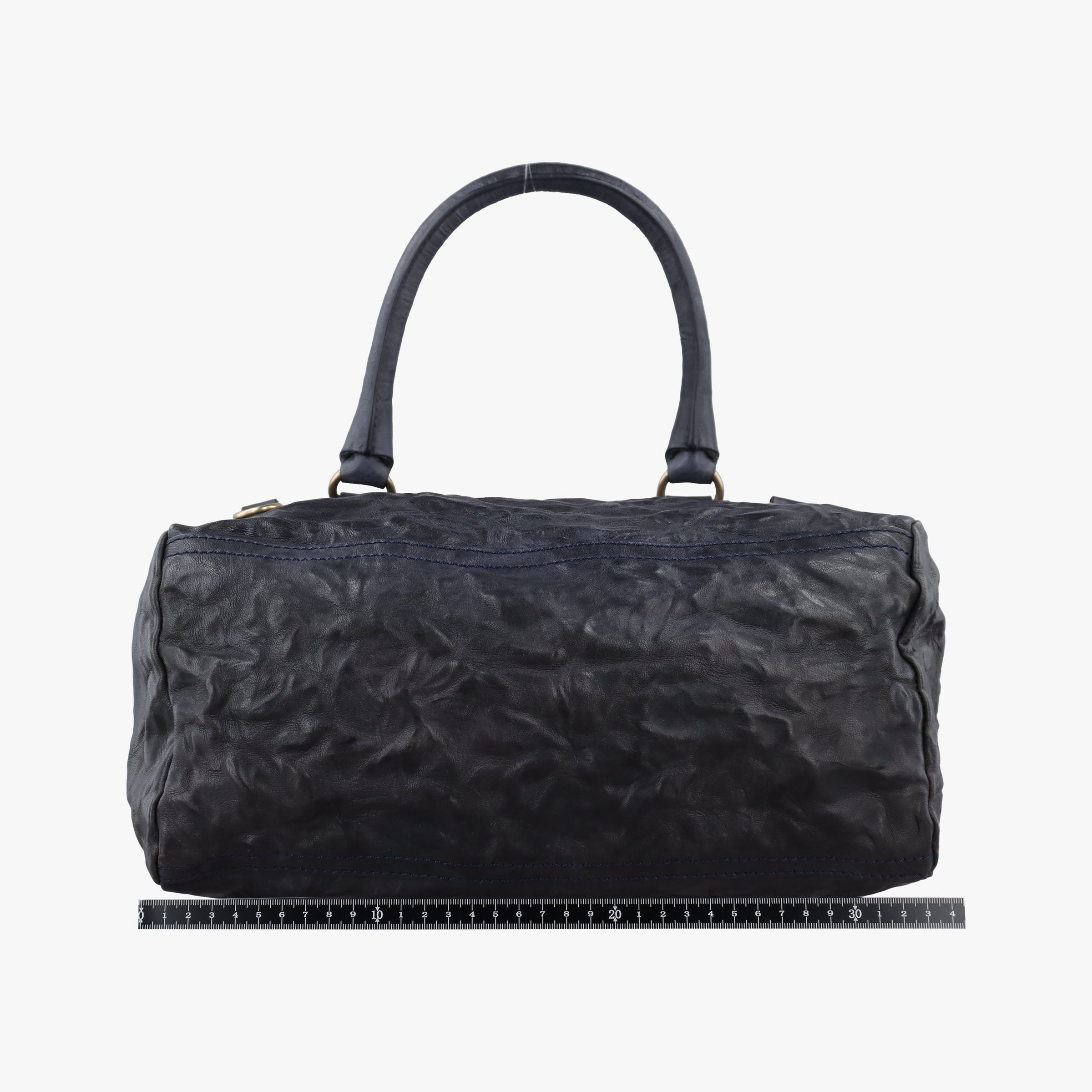 Vintage Givenchy Pandora Navy Leather  shoulderbag | stylenewstar