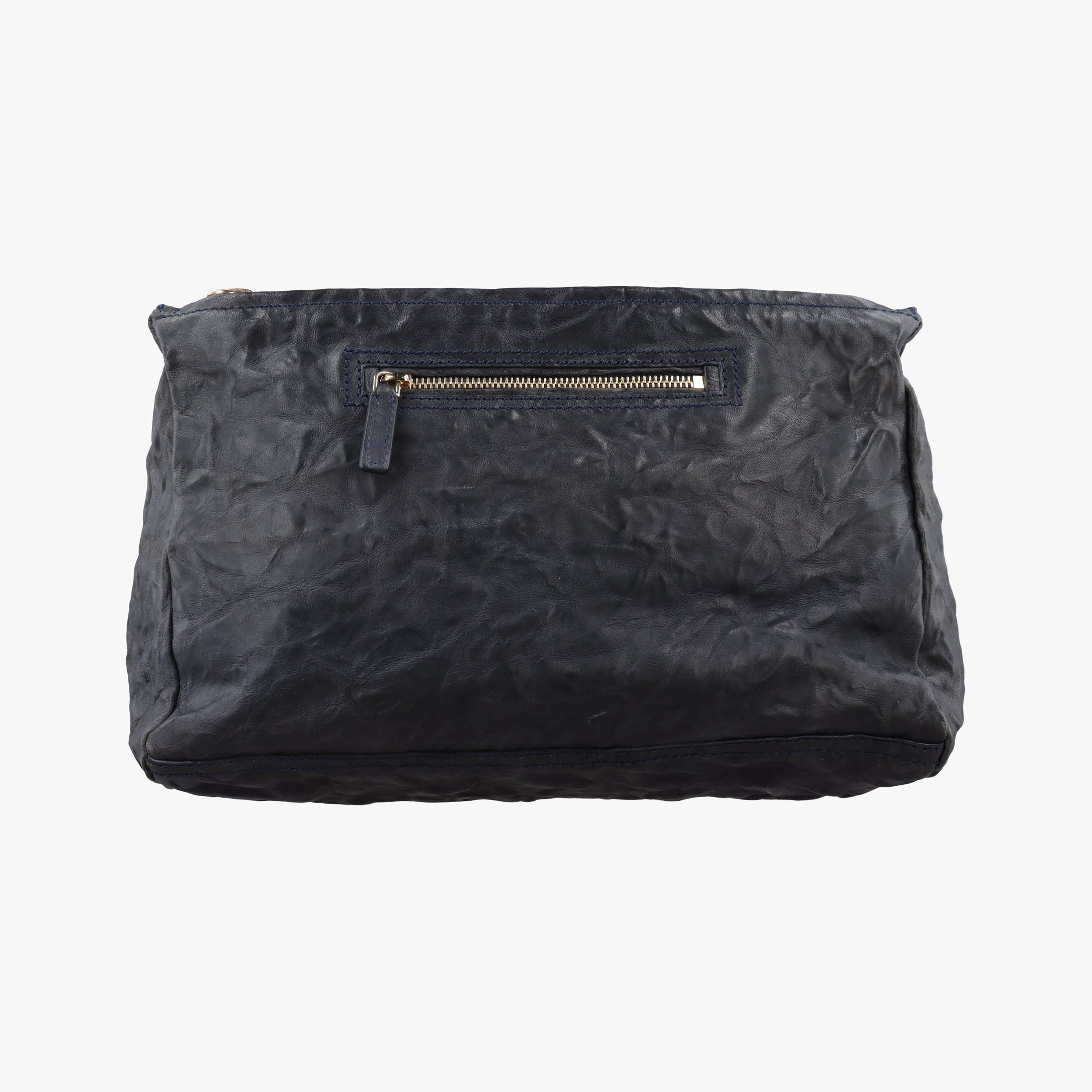 Vintage Givenchy Pandora Navy Leather  shoulderbag | stylenewstar