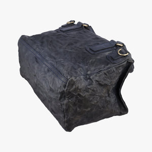 Vintage Givenchy Pandora Navy Leather  shoulderbag | stylenewstar