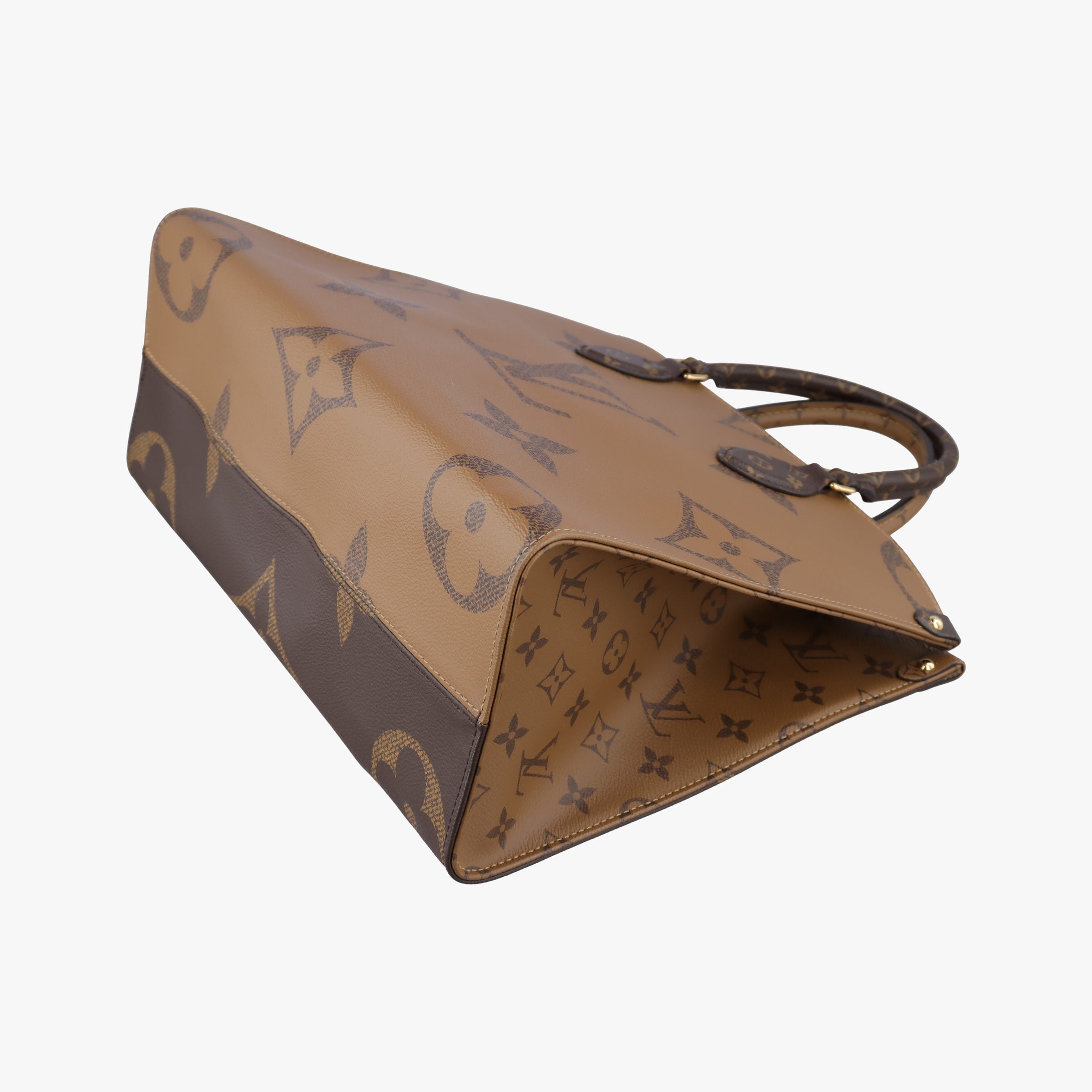 Pre-owned Louis Vuitton On the Go MM Monogram/Brown Monogram Canvas M45321 shoulderbag | stylenewstar