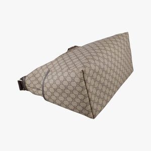 Vintage Gucci GG Plus GG Supreme khaki PVC coated canvas 201767 shoulderbag | stylenewstar