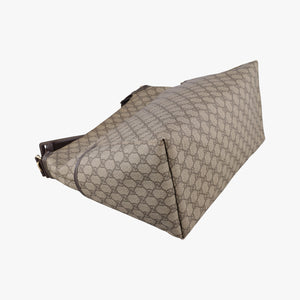 Vintage Gucci GG Plus GG Supreme khaki PVC coated canvas 201767 shoulderbag | stylenewstar