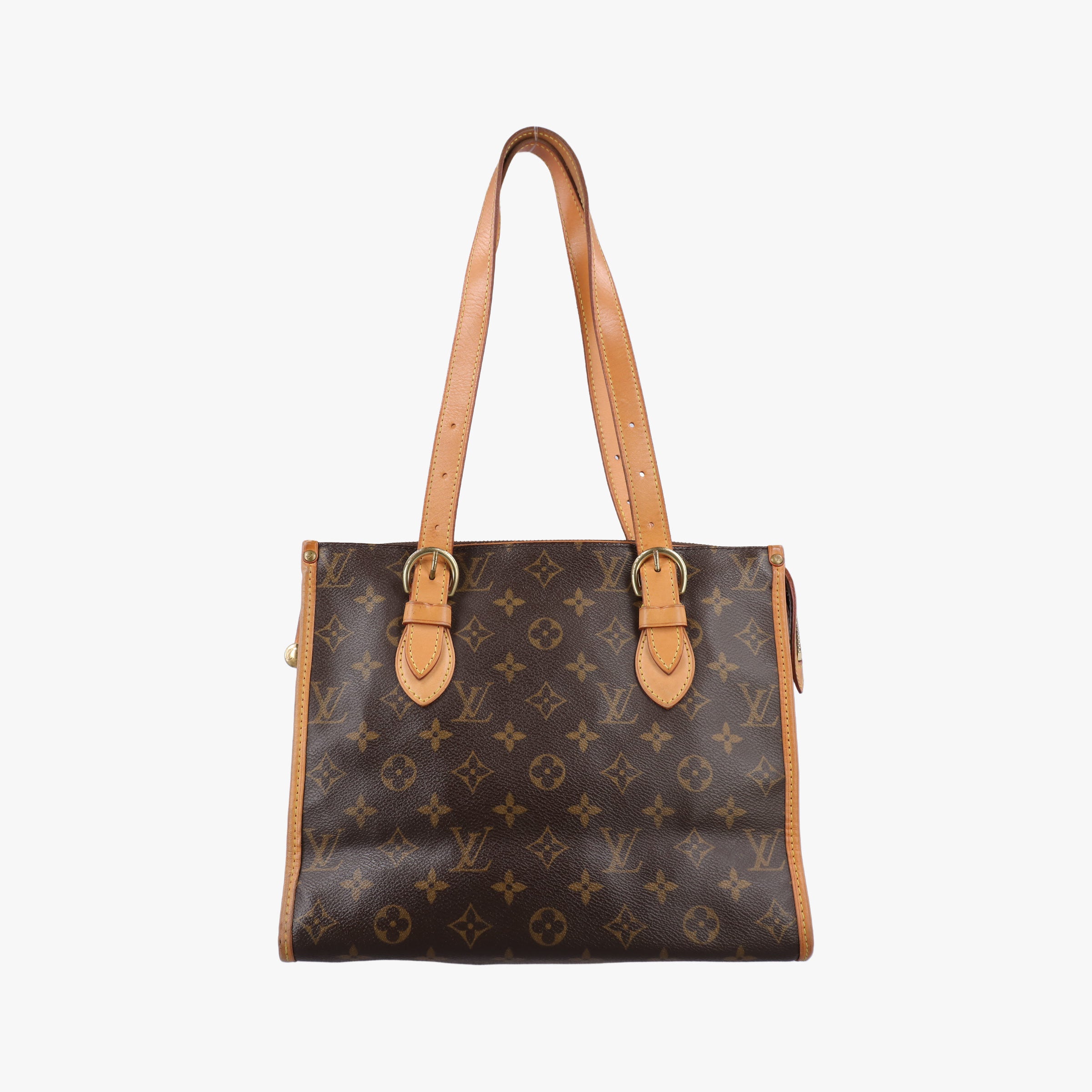 Pre-owned Louis Vuitton Popincourt Brown Monogram Canvas M40007 handbag | stylenewstar