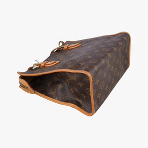 Pre-owned Louis Vuitton Popincourt Brown Monogram Canvas M40007 handbag | stylenewstar