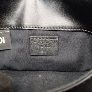 Pre-owned Fendi Monster Eyes Tube Black×multicolor Leather 8M0346 shoulderbag | stylenewstar