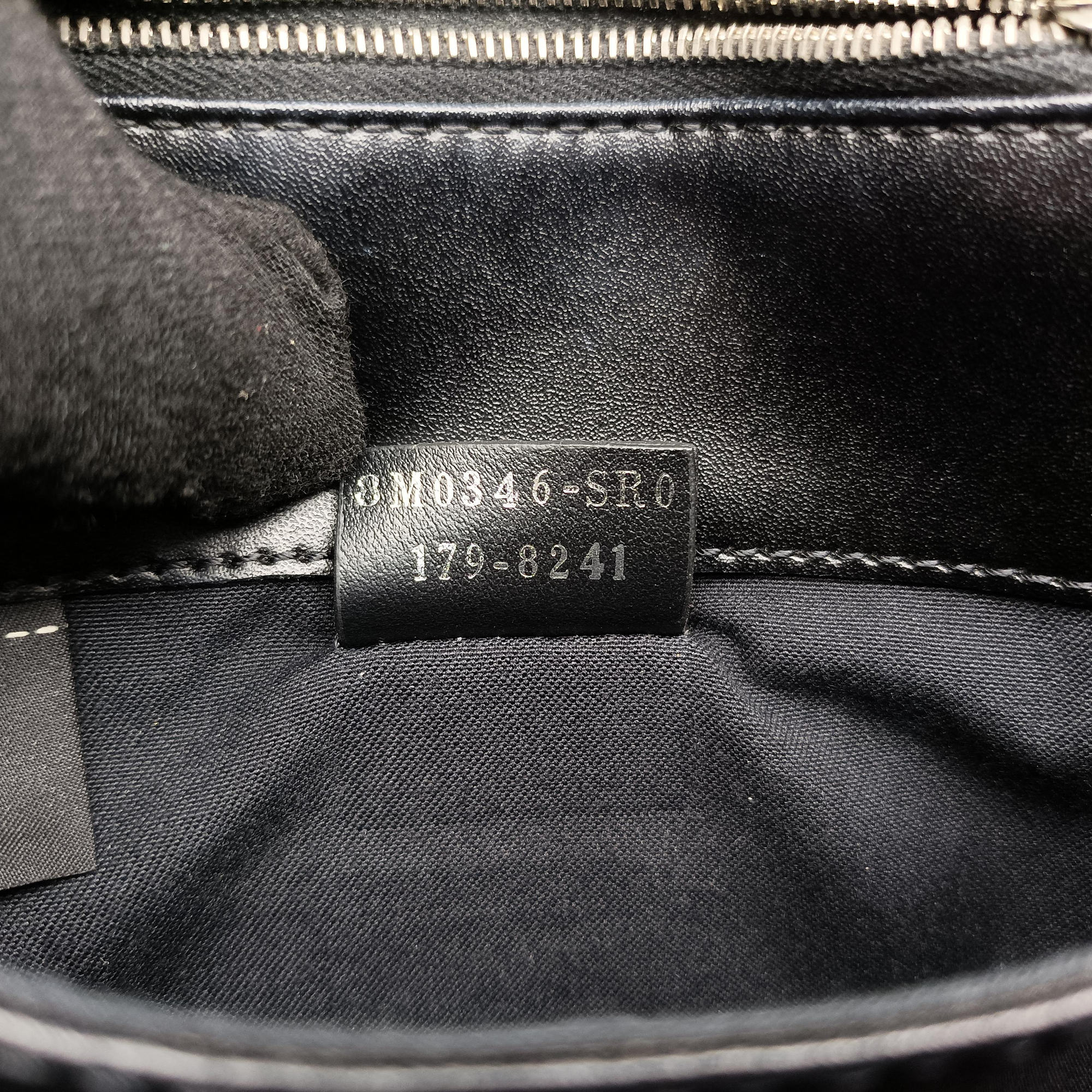 Pre-owned Fendi Monster Eyes Tube Black×multicolor Leather 8M0346 shoulderbag | stylenewstar