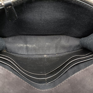 Pre-owned Fendi Monster Eyes Tube Black×multicolor Leather 8M0346 shoulderbag | stylenewstar
