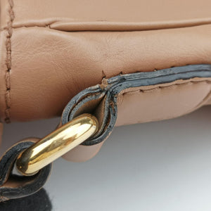 Pre-owned Gucci Tassel Handmade Medium Flap Camel Leather 263954 shoulderbag | stylenewstar