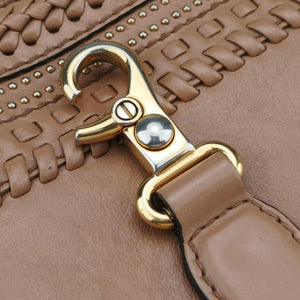 Pre-owned Gucci Tassel Handmade Medium Flap Camel Leather 263954 shoulderbag | stylenewstar