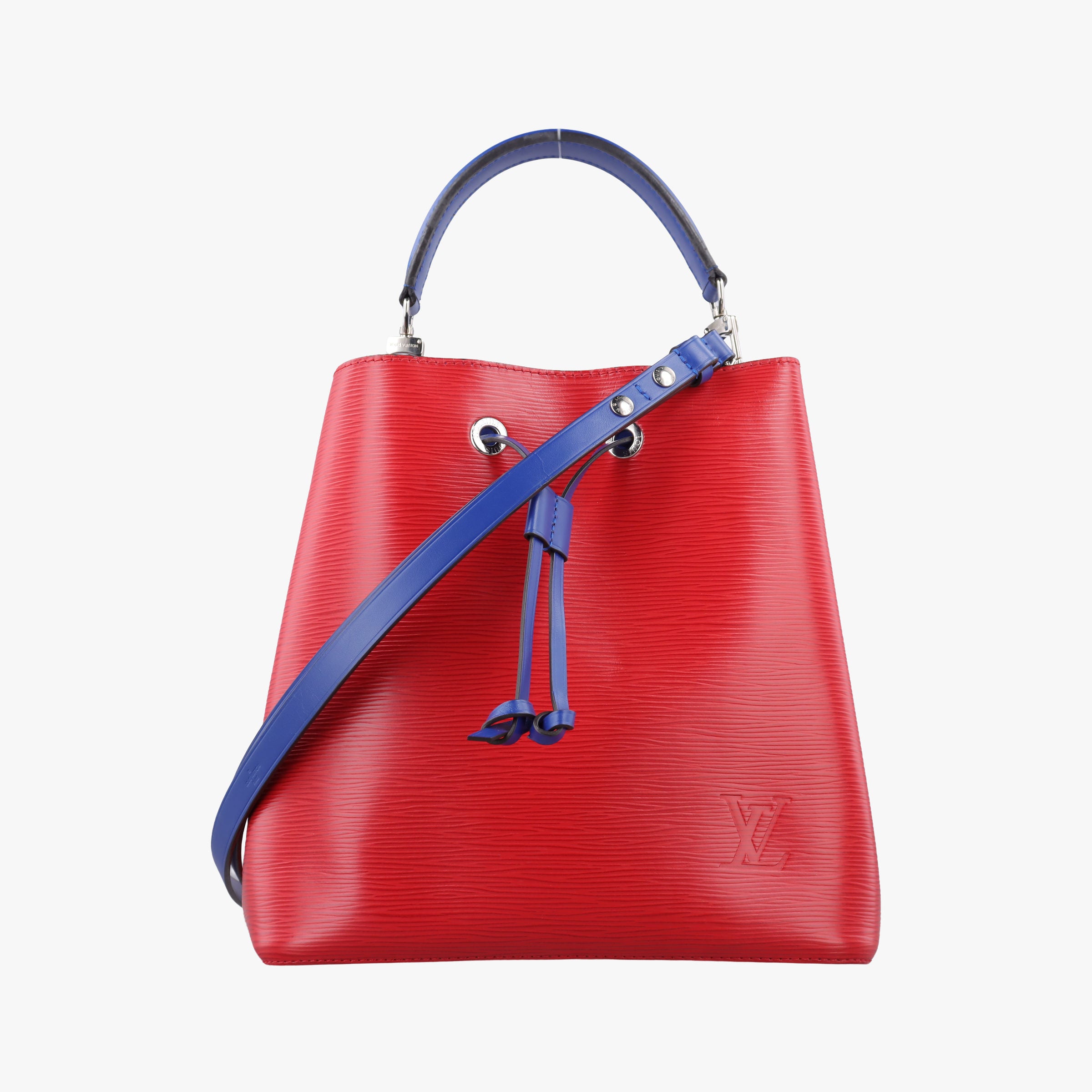 Pre-owned Louis Vuitton NoeNoe COQUELICOT×Blue Epi M54365 shoulderbag | stylenewstar