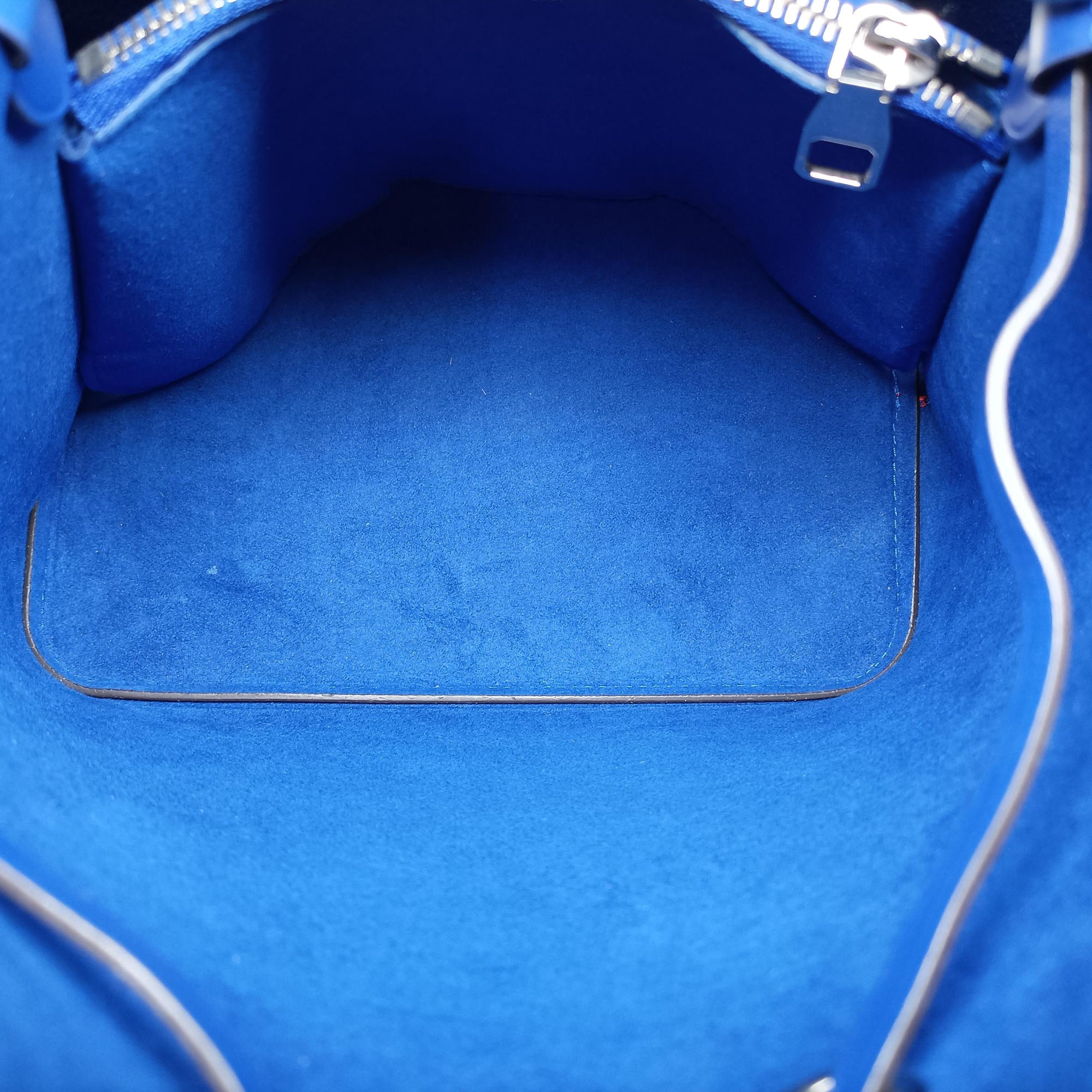 Pre-owned Louis Vuitton NoeNoe COQUELICOT×Blue Epi M54365 shoulderbag | stylenewstar