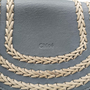 Secondhand Chloe Hudson Blue × Green leather  shoulderbag | stylenewstar