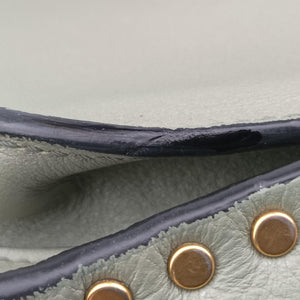 Secondhand Chloe Hudson Blue × Green leather  shoulderbag | stylenewstar