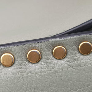 Secondhand Chloe Hudson Blue × Green leather  shoulderbag | stylenewstar