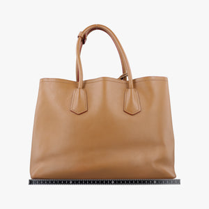Vintage Prada Double Cuir Camel SAFFIANO Leather BN2755 shoulderbag | stylenewstar