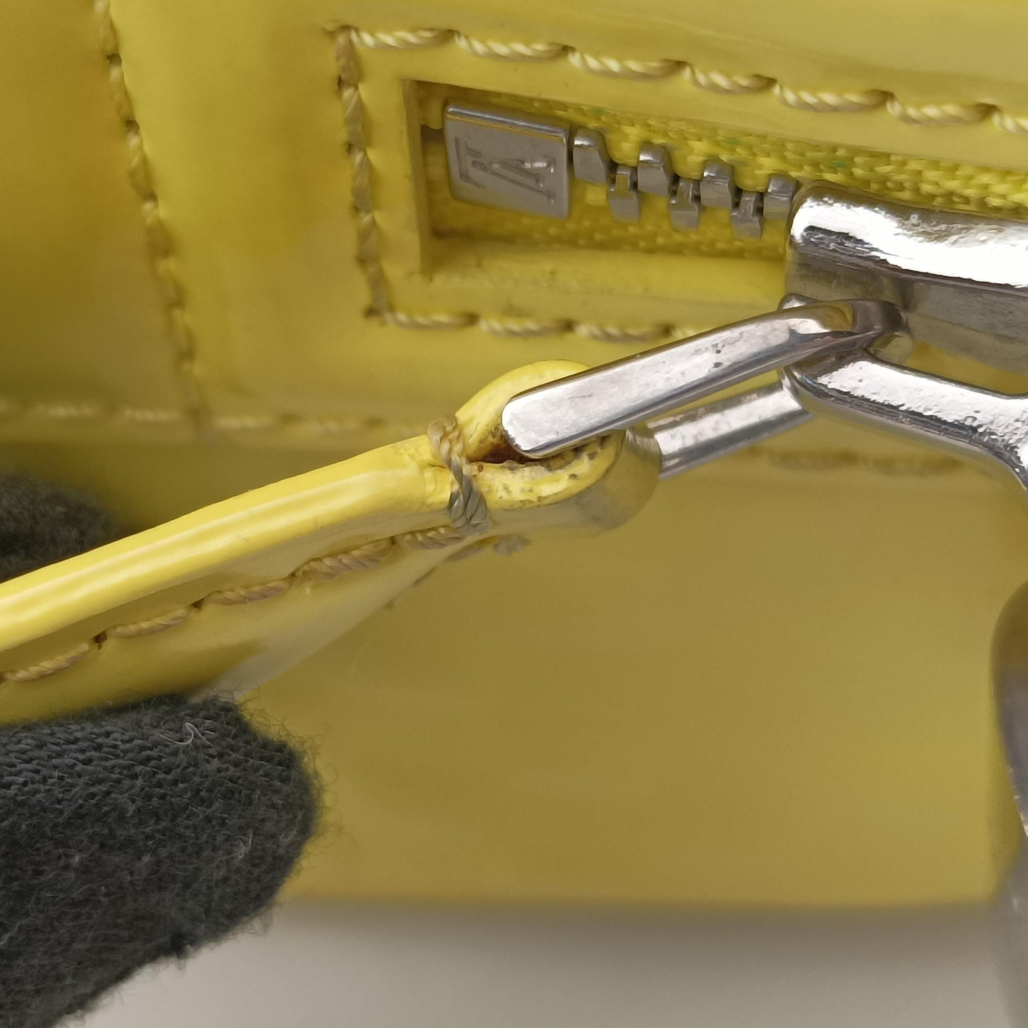 Vintage Louis Vuitton SPEEDY CUBE PM JAUNE Damier Facets M48902 shoulderbag | stylenewstar