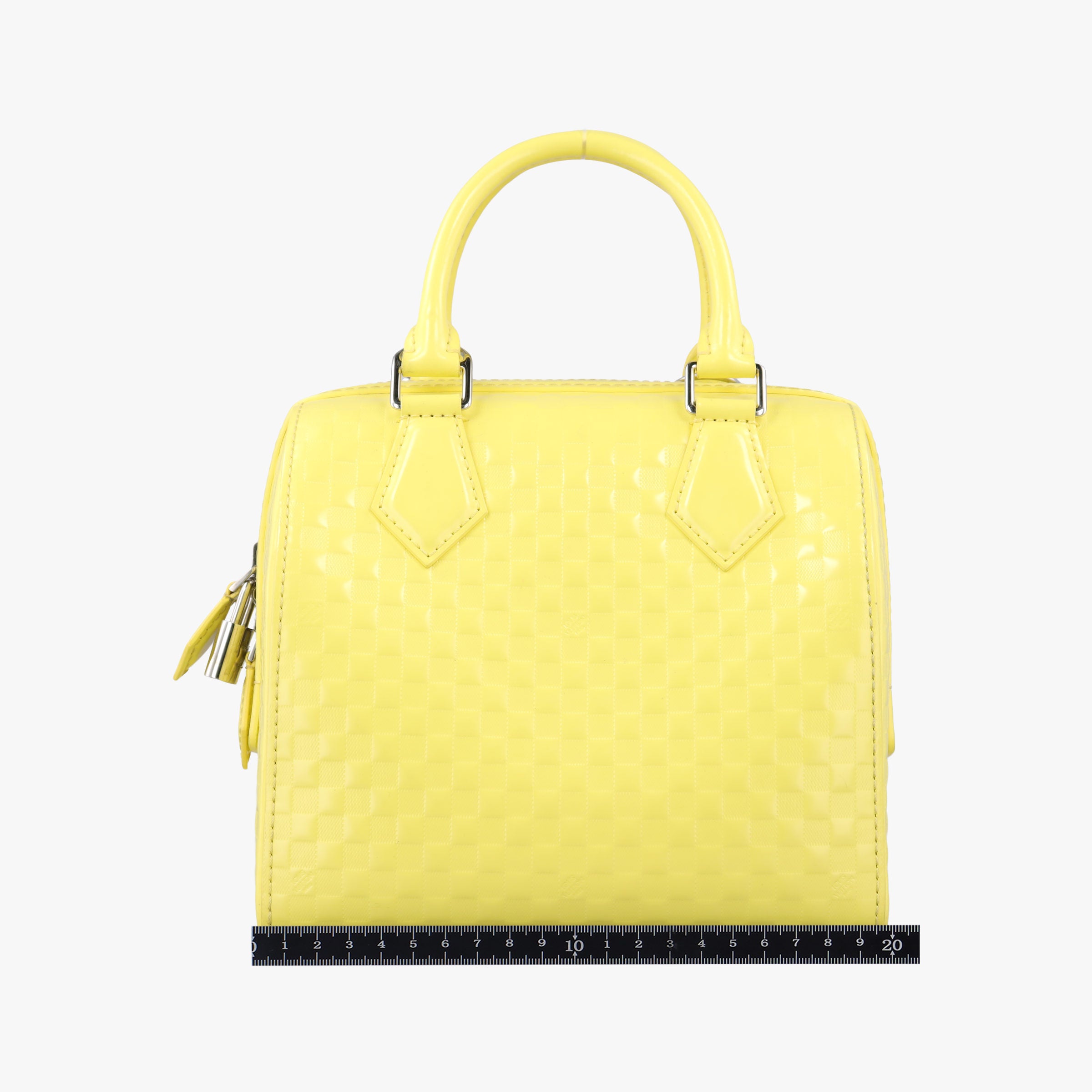 Vintage Louis Vuitton SPEEDY CUBE PM JAUNE Damier Facets M48902 shoulderbag | stylenewstar