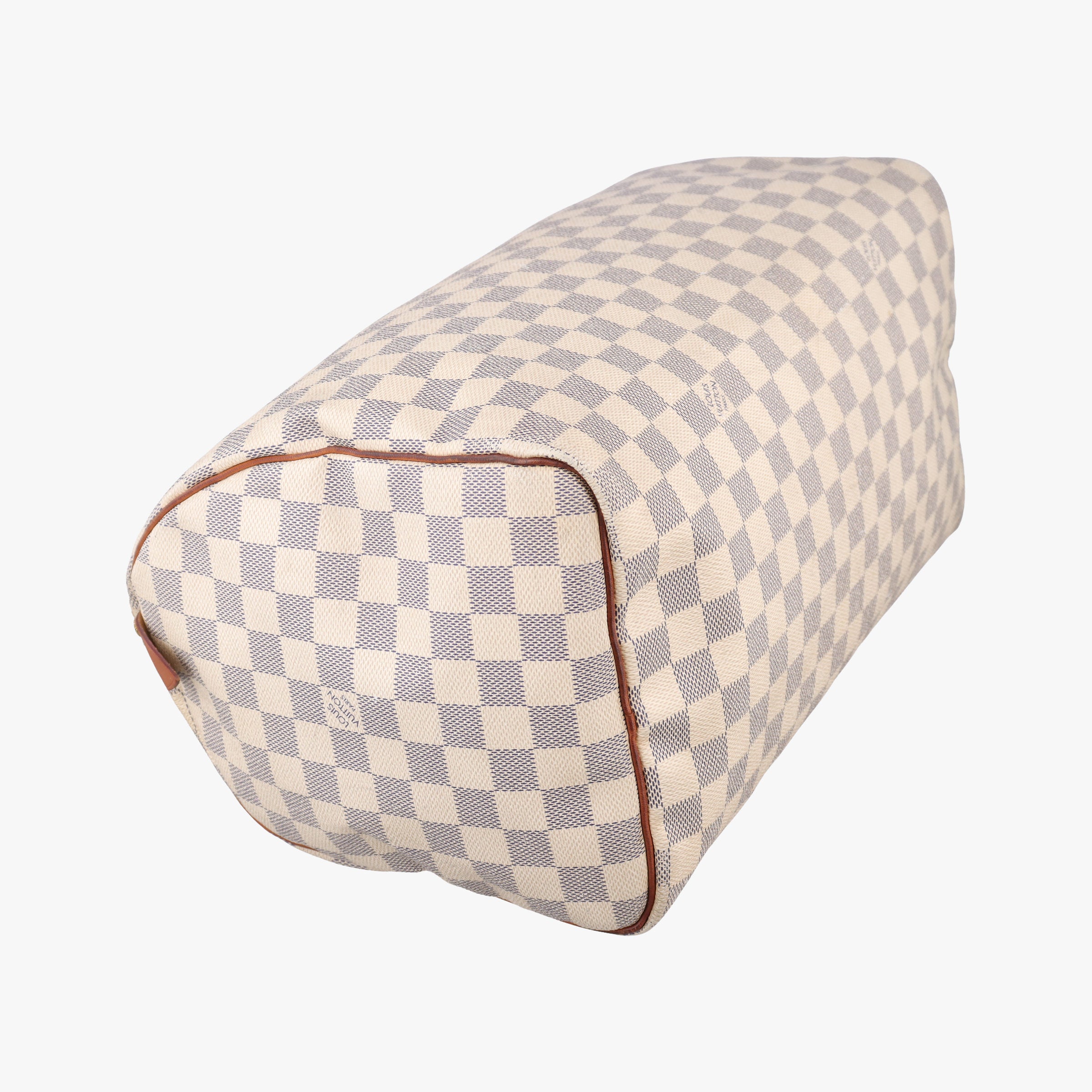 Pre-owned Louis Vuitton Speedy 35 Azur Damier Canvas N41535 handbag | stylenewstar