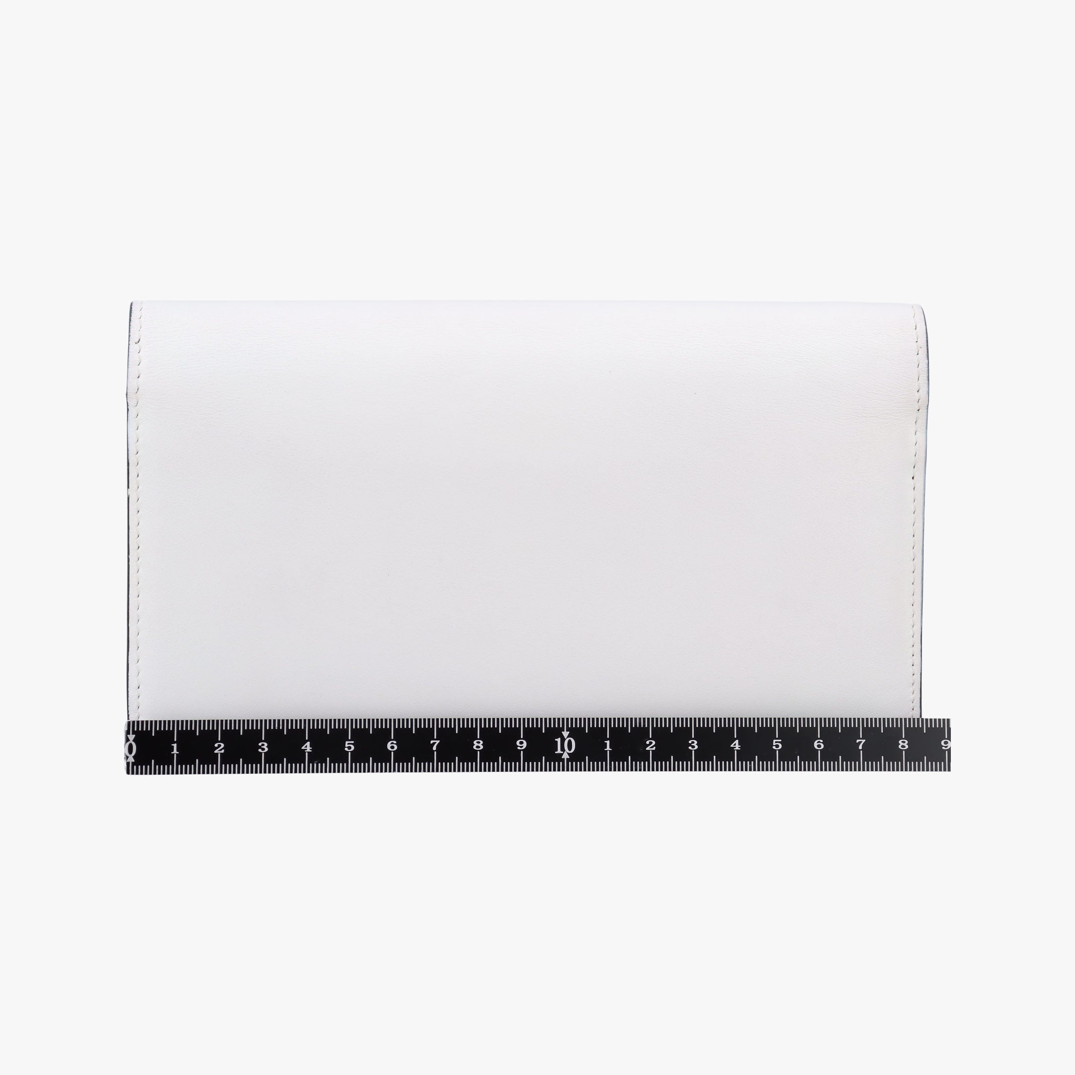 Pre-owned Christian Louboutin Paloma Clutch White Leather  clutchbag | stylenewstar