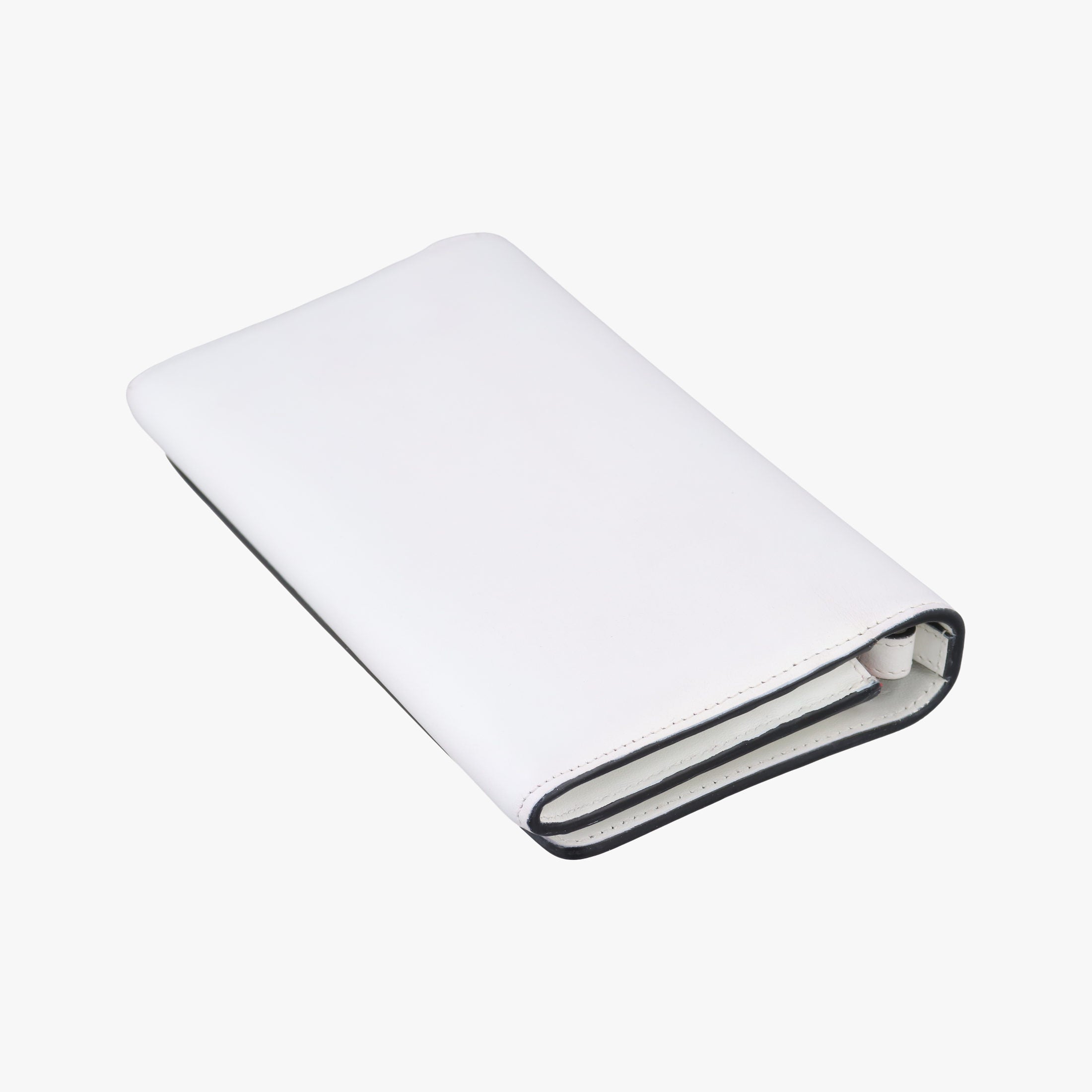 Pre-owned Christian Louboutin Paloma Clutch White Leather  clutchbag | stylenewstar