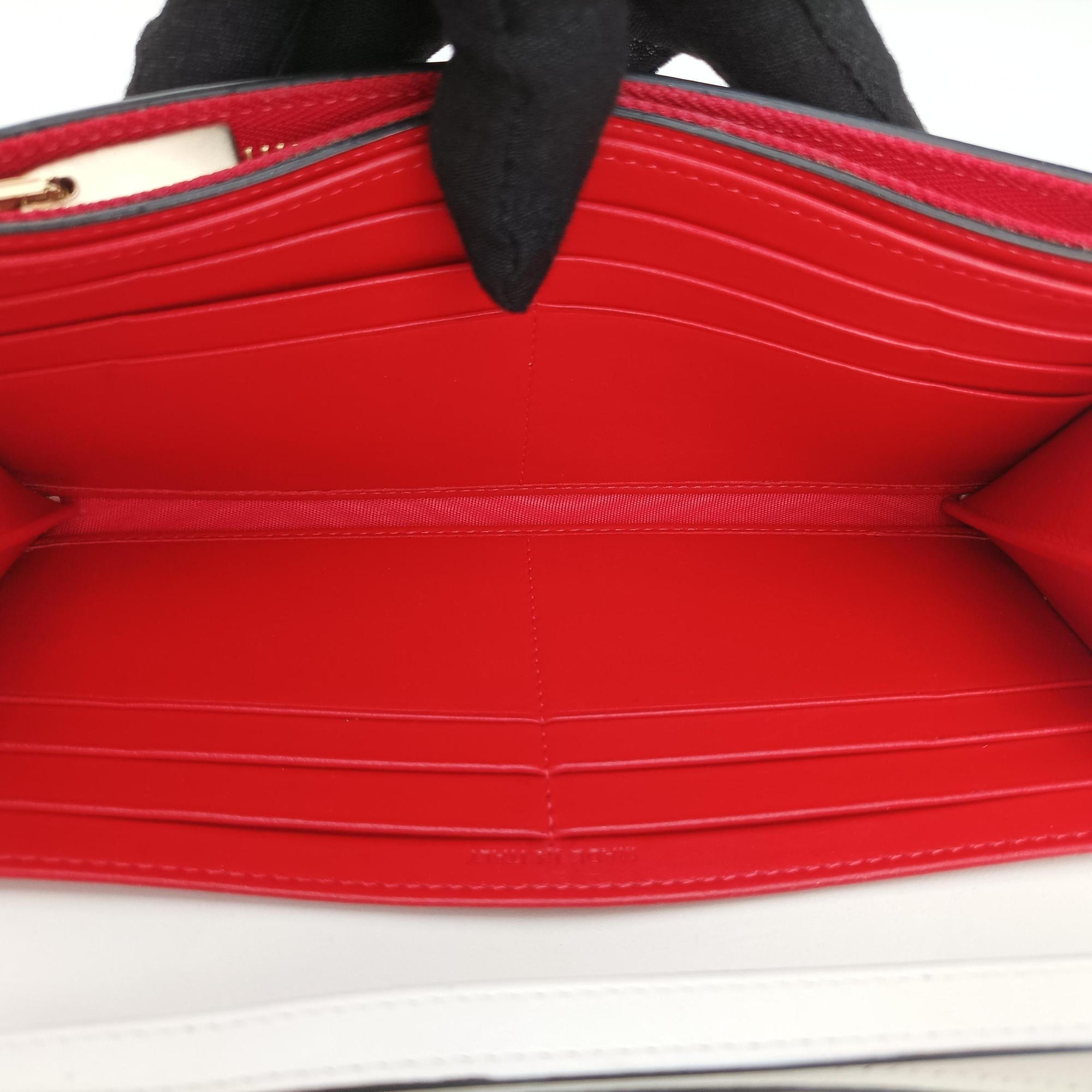 Pre-owned Christian Louboutin Paloma Clutch White Leather  clutchbag | stylenewstar
