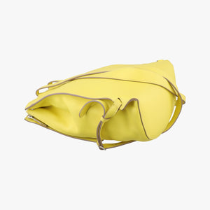 Pre-owned Hermes Sac A Dos GR24 Jaune Ambre Evercolor Calfskin  backpack/rucksack | stylenewstar