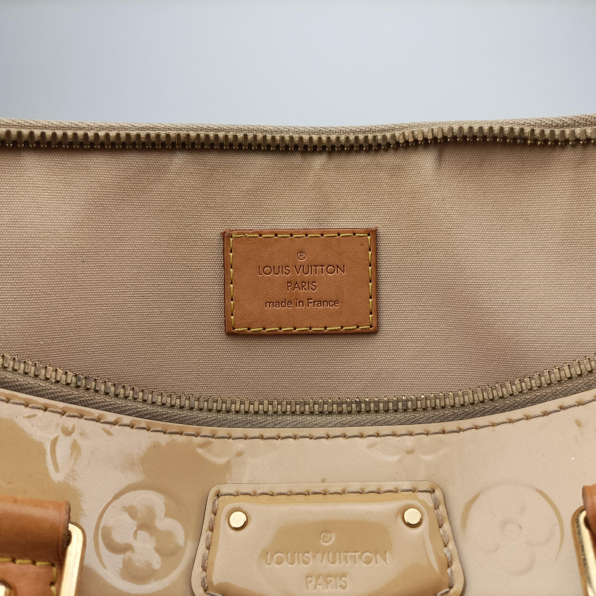 Pre-owned Louis Vuitton Montebello MM Dune Monogram Vernis M90163 shoulderbag | stylenewstar