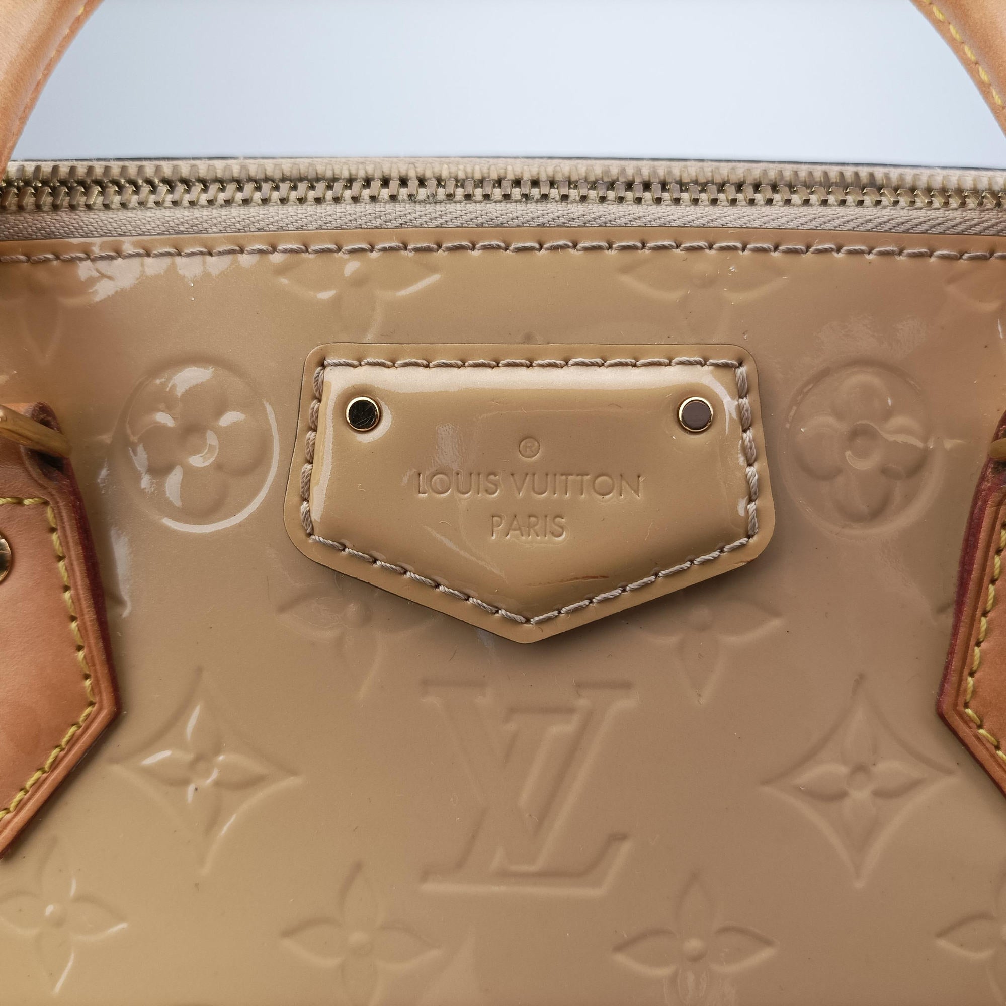 Pre-owned Louis Vuitton Montebello MM Dune Monogram Vernis M90163 shoulderbag | stylenewstar