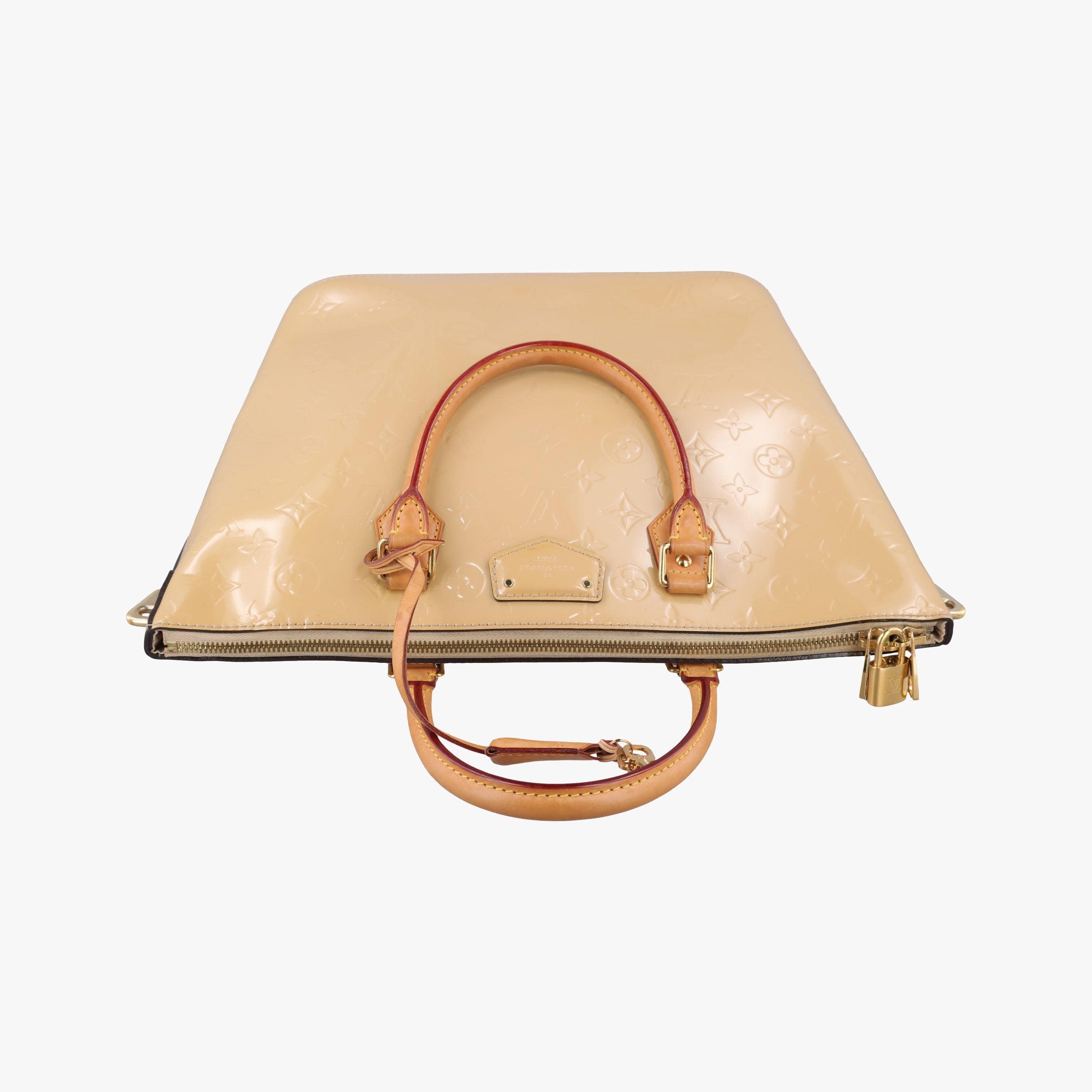 Pre-owned Louis Vuitton Montebello MM Dune Monogram Vernis M90163 shoulderbag | stylenewstar