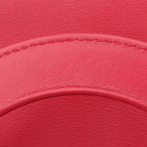 Pre-owned Christian Dior Diorissimo Red Leather  shoulderbag | stylenewstar