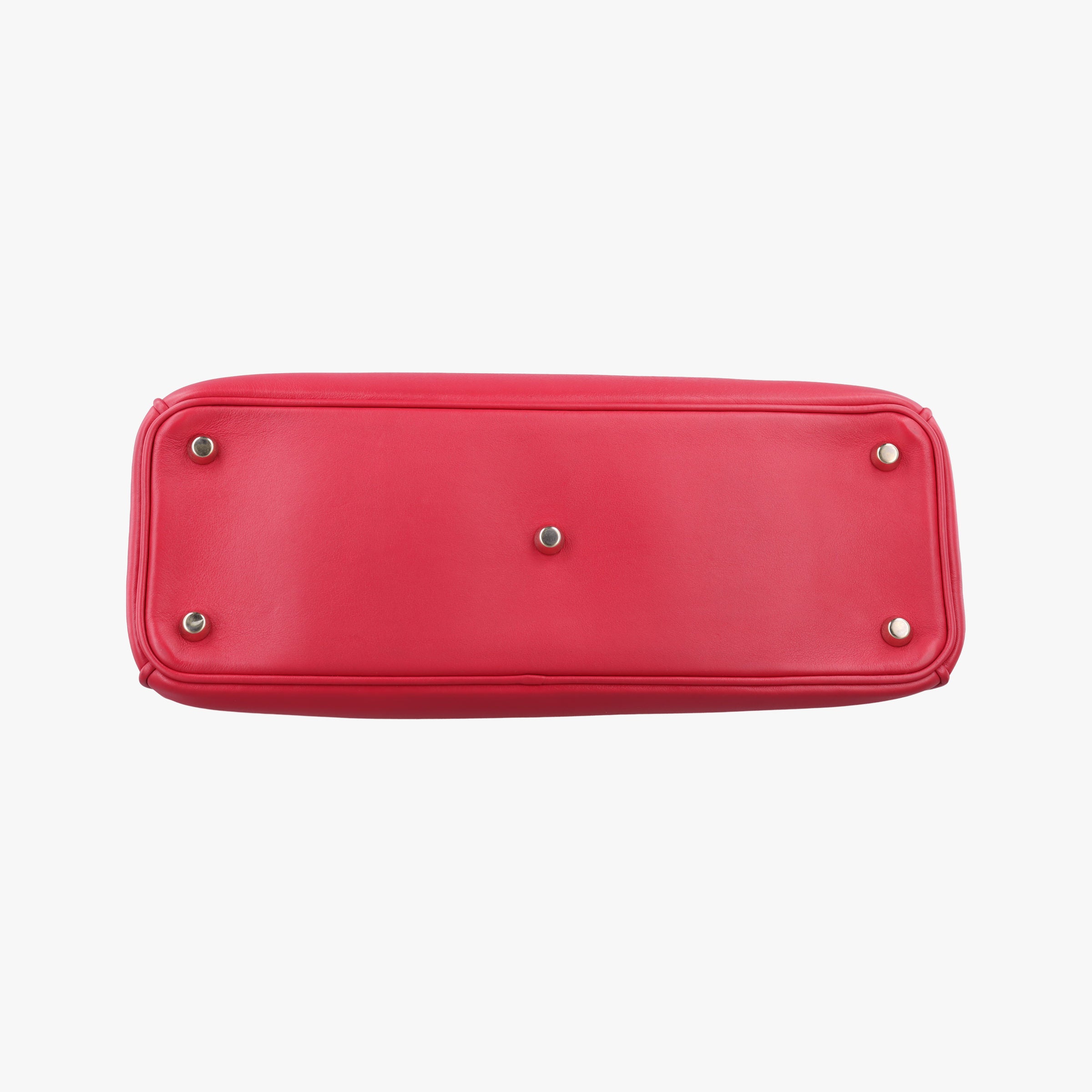 Pre-owned Christian Dior Diorissimo Red Leather  shoulderbag | stylenewstar