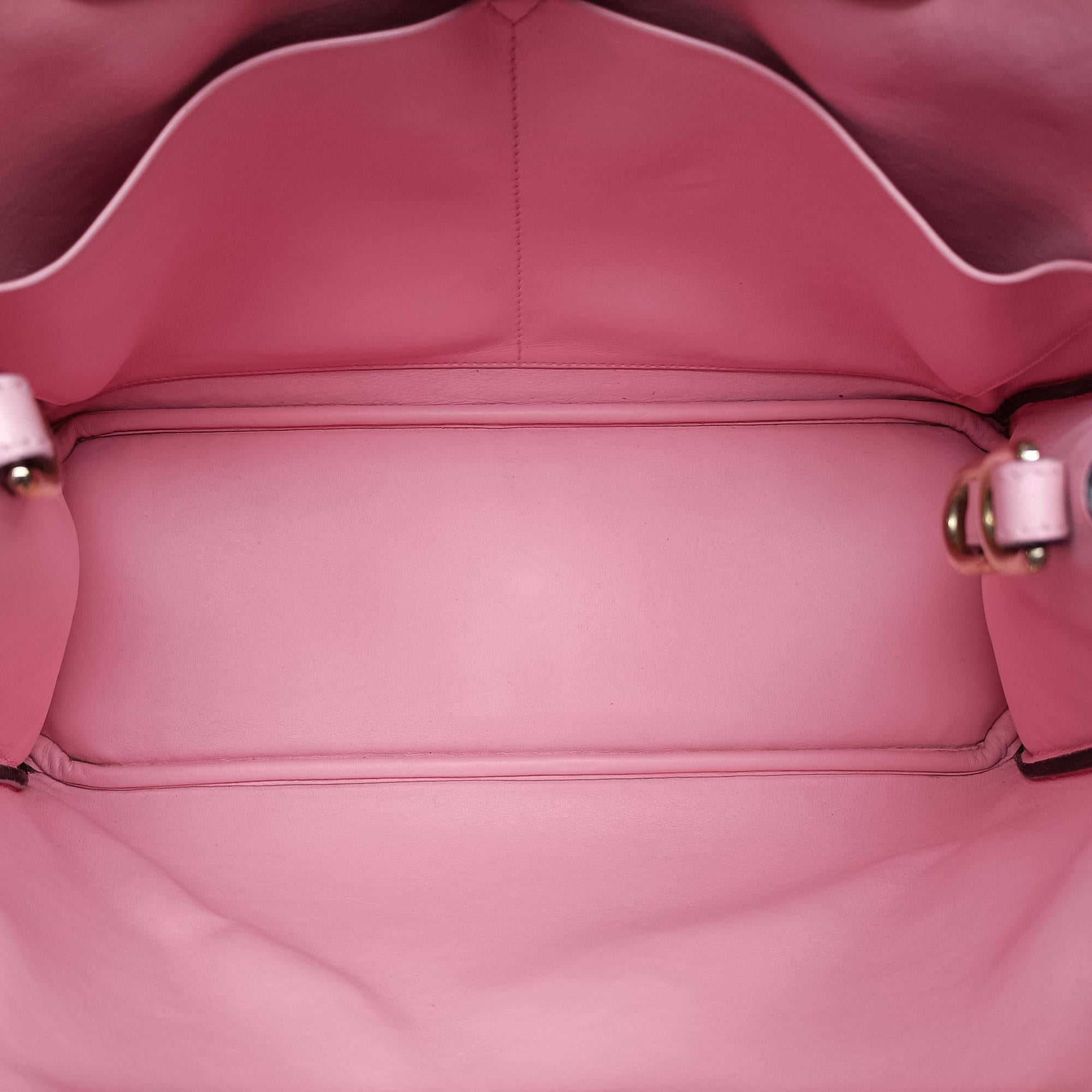 Pre-owned Christian Dior Diorissimo Red Leather  shoulderbag | stylenewstar
