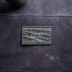 Secondhand Fendi KAN I Blue×Multicolour Leather 8BT283 shoulderbag | stylenewstar
