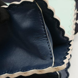 Secondhand Fendi KAN I Blue×Multicolour Leather 8BT283 shoulderbag | stylenewstar