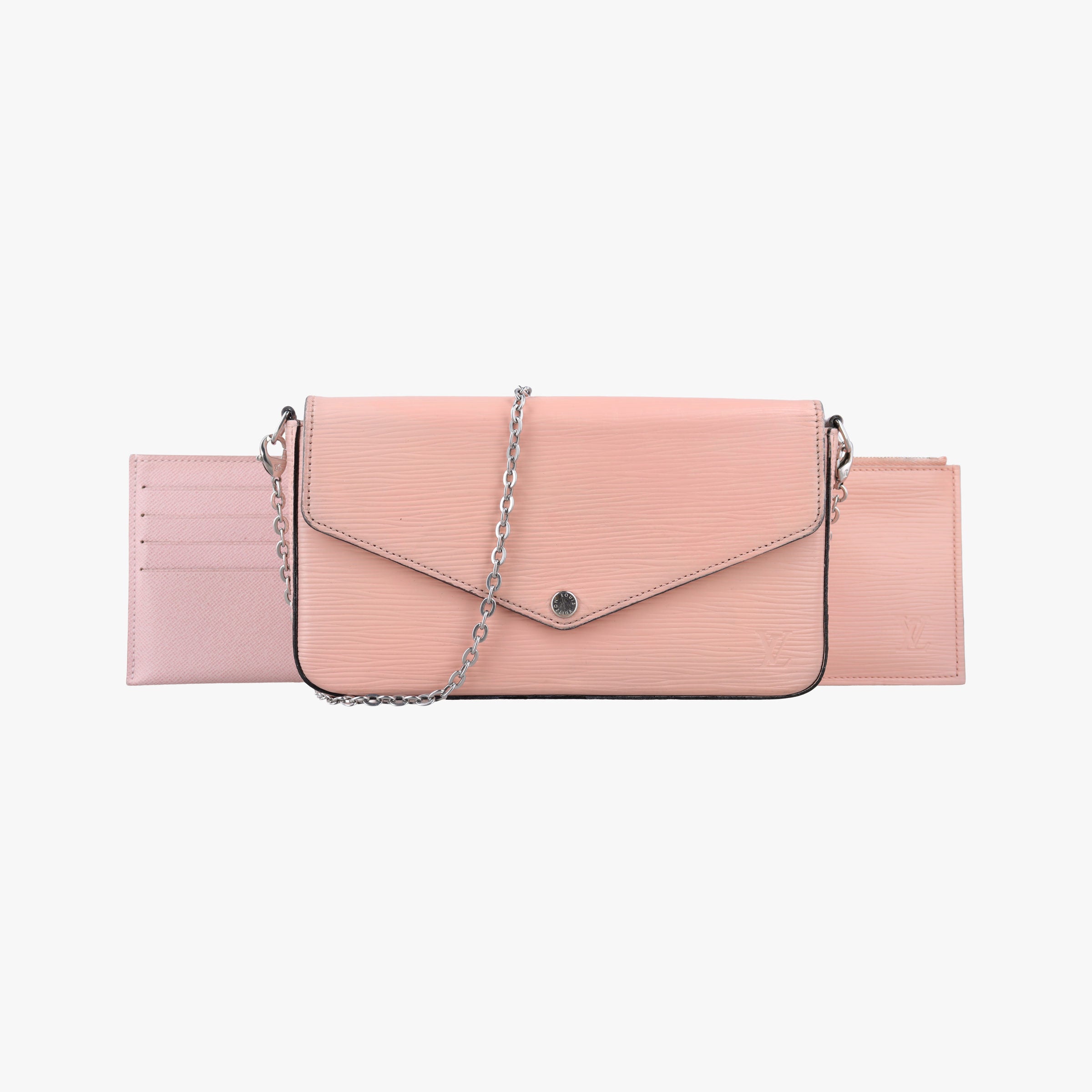 Secondhand Louis Vuitton Pochette FéLICIE ROSE BALLERIN Epi M62467 shoulderbag | stylenewstar