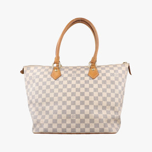 Vintage Louis Vuitton SALEYA MM AZUR Damier Canvas N51185 shoulderbag | stylenewstar