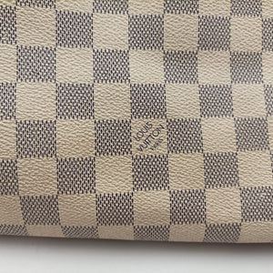 Vintage Louis Vuitton SALEYA MM AZUR Damier Canvas N51185 shoulderbag | stylenewstar