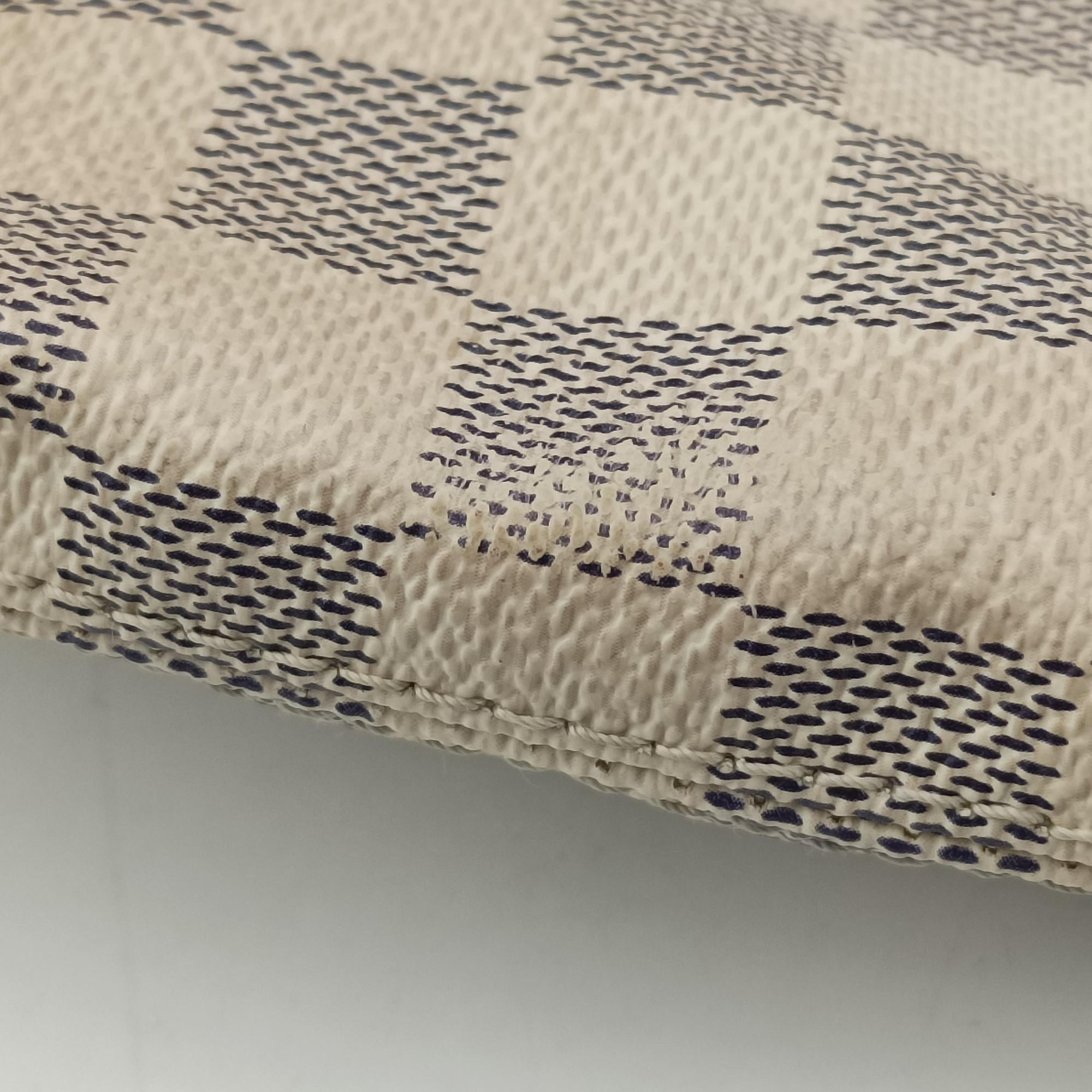 Vintage Louis Vuitton SALEYA MM AZUR Damier Canvas N51185 shoulderbag | stylenewstar