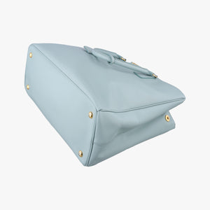 Pre-owned Prada Galleria Blue SAFFIANO Leather BN2274 handbag | stylenewstar
