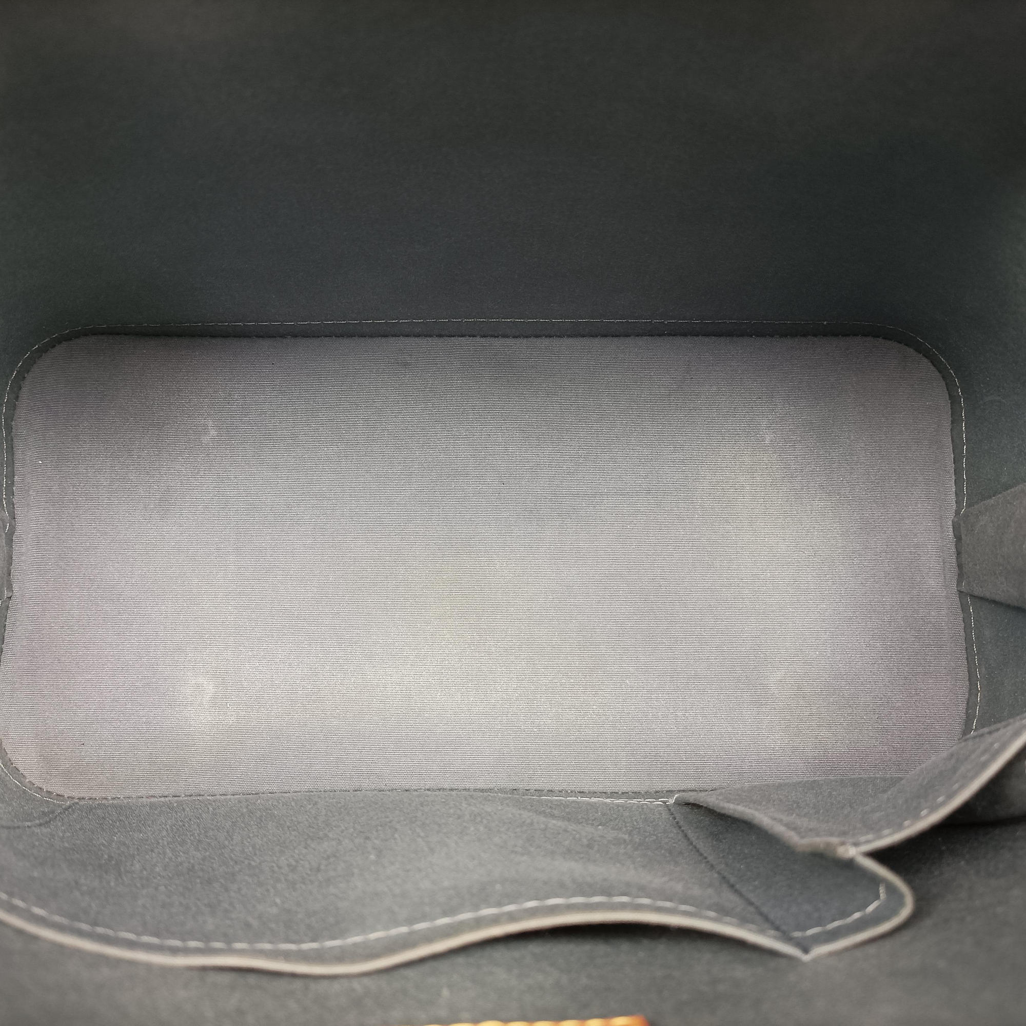 Pre-owned Louis Vuitton Alma PM Light Blue Vernis  handbag | stylenewstar