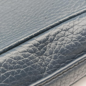 Secondhand Louis Vuitton Armand Briefcase MM NAVY Taurillon leather M54380 handbag | stylenewstar