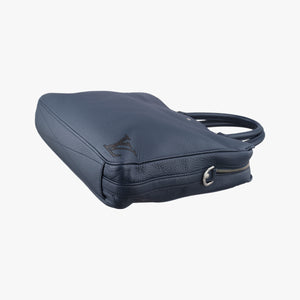 Secondhand Louis Vuitton Armand Briefcase MM NAVY Taurillon leather M54380 handbag | stylenewstar