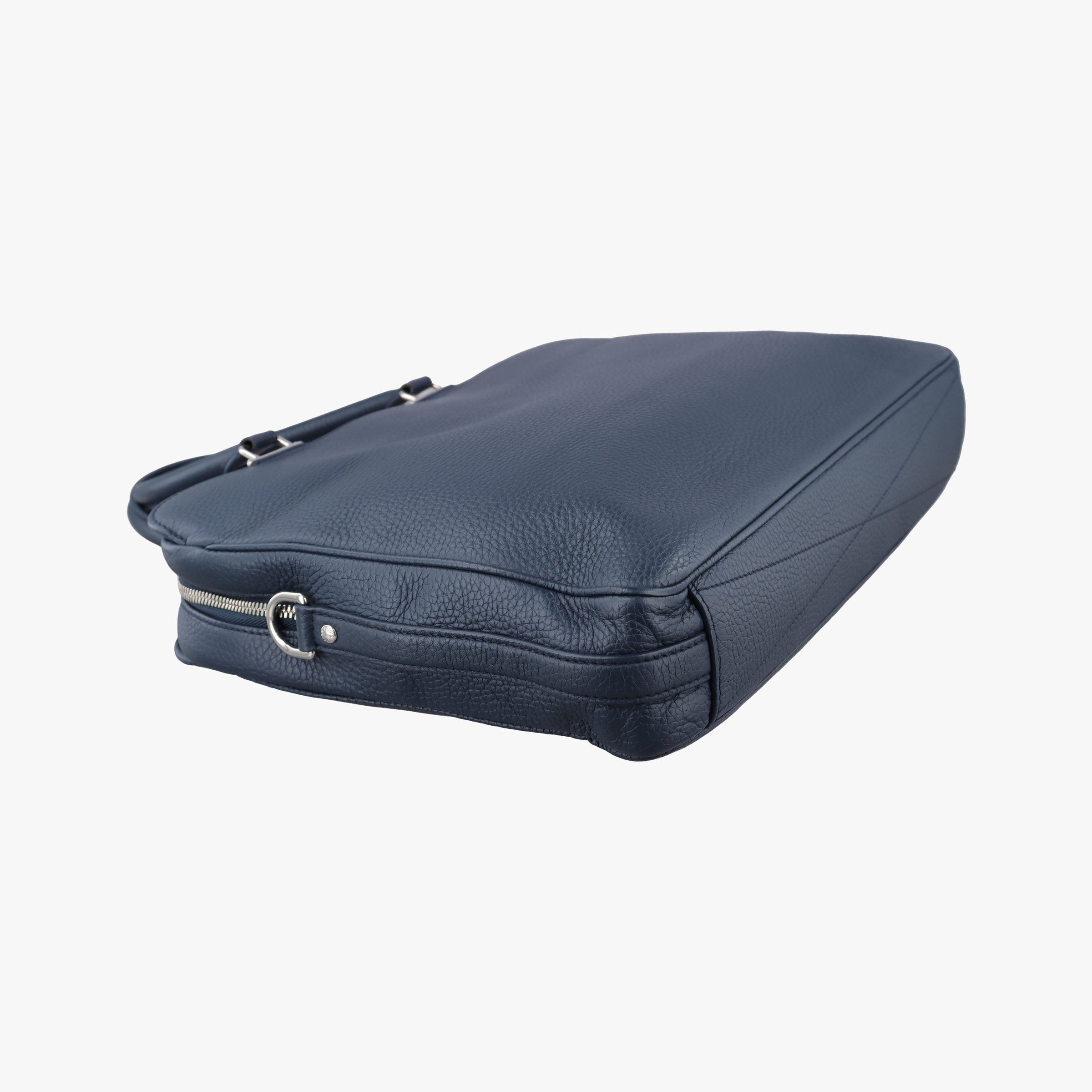 Secondhand Louis Vuitton Armand Briefcase MM NAVY Taurillon leather M54380 handbag | stylenewstar