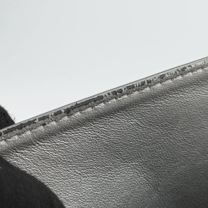 Pre-owned Chanel 2.55 double flap Matelasse Silver Leather A37590 shoulderbag | stylenewstar