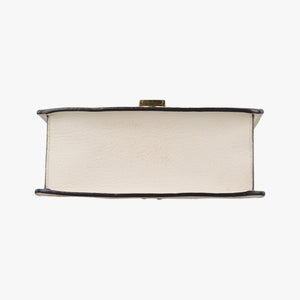 Pre-owned Gucci Sylvie White Leather 470270 shoulderbag | stylenewstar