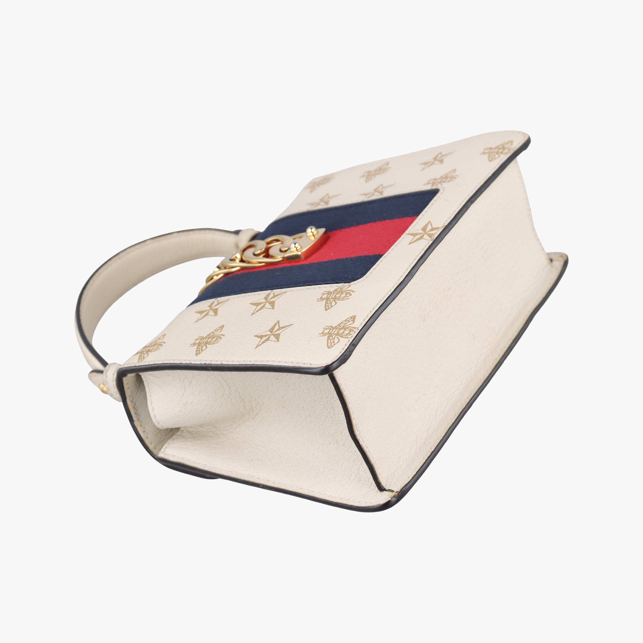 Pre-owned Gucci Sylvie White Leather 470270 shoulderbag | stylenewstar