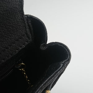 Pre-owned Gucci bamboo Black Suede× Leather 007.17 shoulderbag | stylenewstar