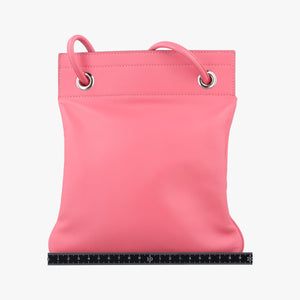 Pre-owned Hermes Sac Aline mini Pink Leather  shoulderbag | stylenewstar