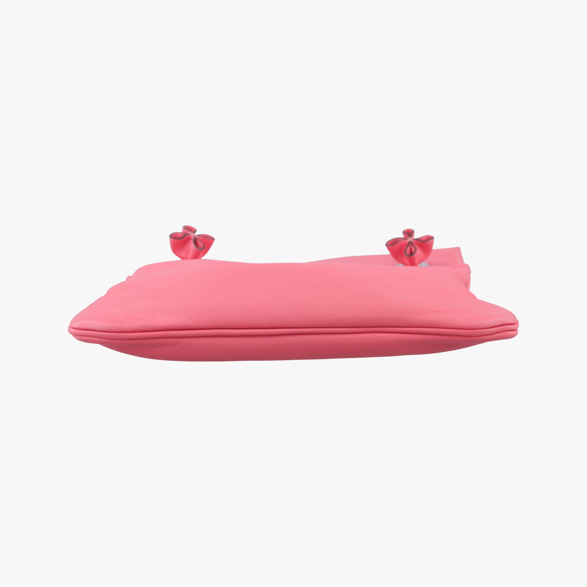 Pre-owned Hermes Sac Aline mini Pink Leather  shoulderbag | stylenewstar